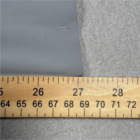 Lululemon Gloss Trim Run SHR Leggings Women’s Size 6 Rhino Grey Activewear Yoga - Picture 6 of 9